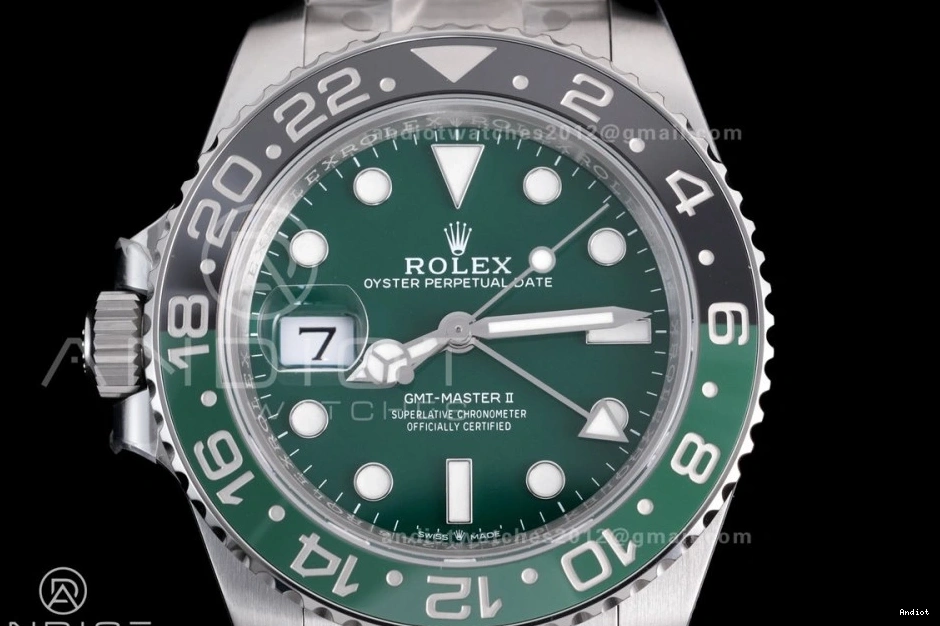 II 904L Dial DD3285 Edition 1:1 Sprite Green 126729 GMT-Master On VSF Oyster Best SS VTNR Bracelet V3 0227